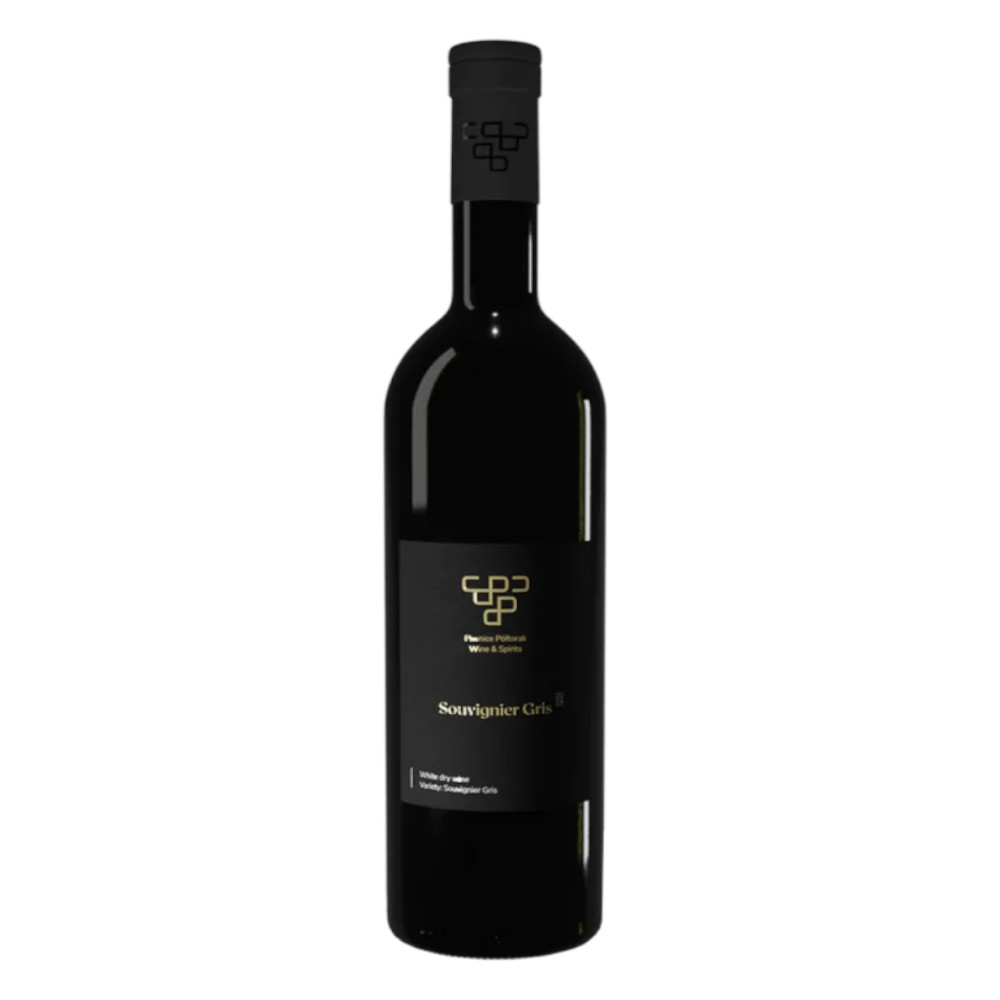 Wino Piwnice Półtorak Souvignier Gris 12% białe wytrawne 750 ml