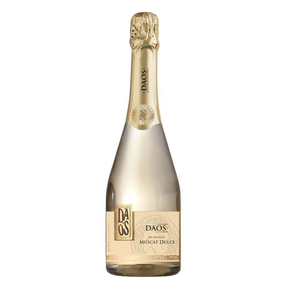 Wino Musujące Daos Muscat Sparkling 11,5% białe słodkie 750 ml