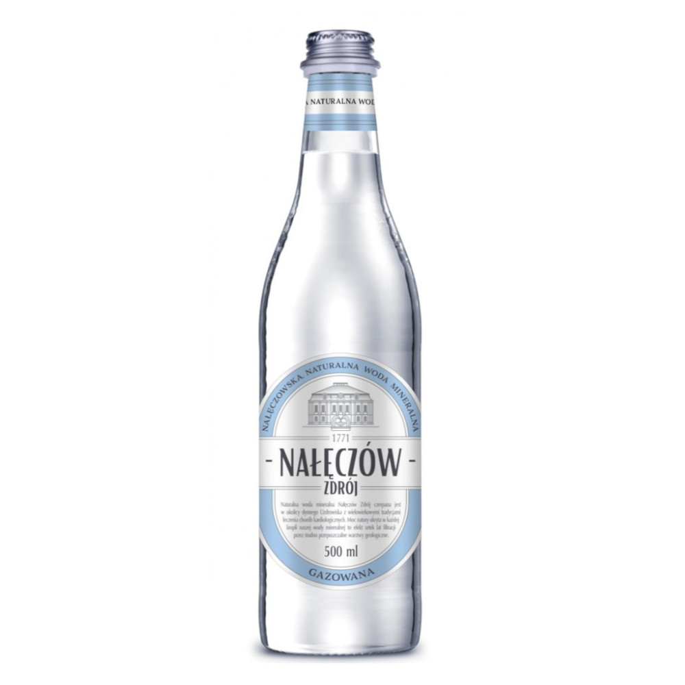 Woda Nałęczów Zdrój gazowna 500 ml