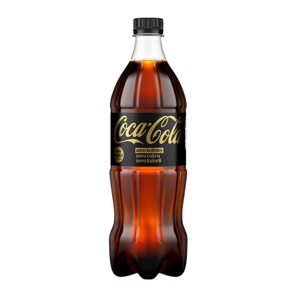 Napój Coca-Cola Zero Cukru Zero Kofeiny Zero Kalorii 850 ml DRS
