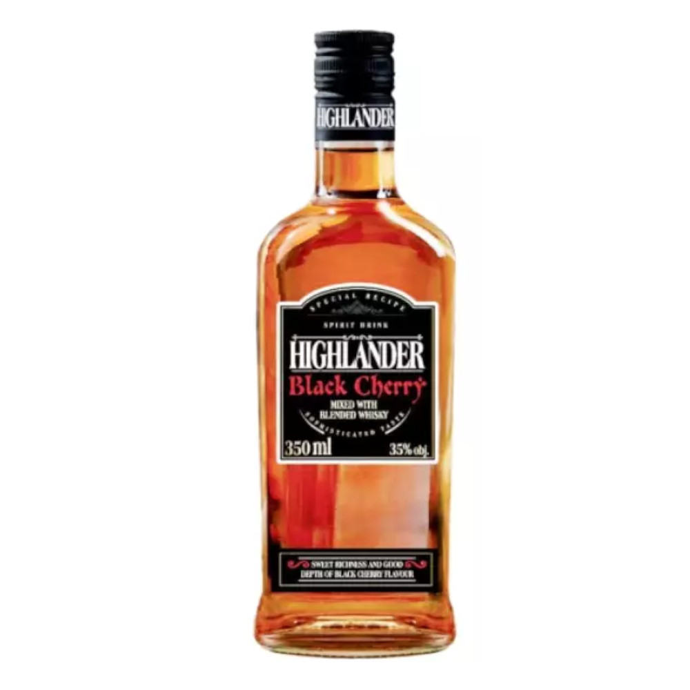 Whisky Highlander Black Cherry 35% 350 ml