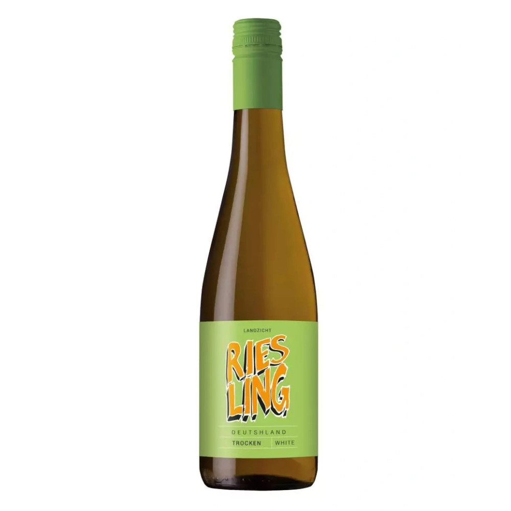 Wino Landzicht Riesling Trocken Pfalz 12% białe wytrawne 750 ml