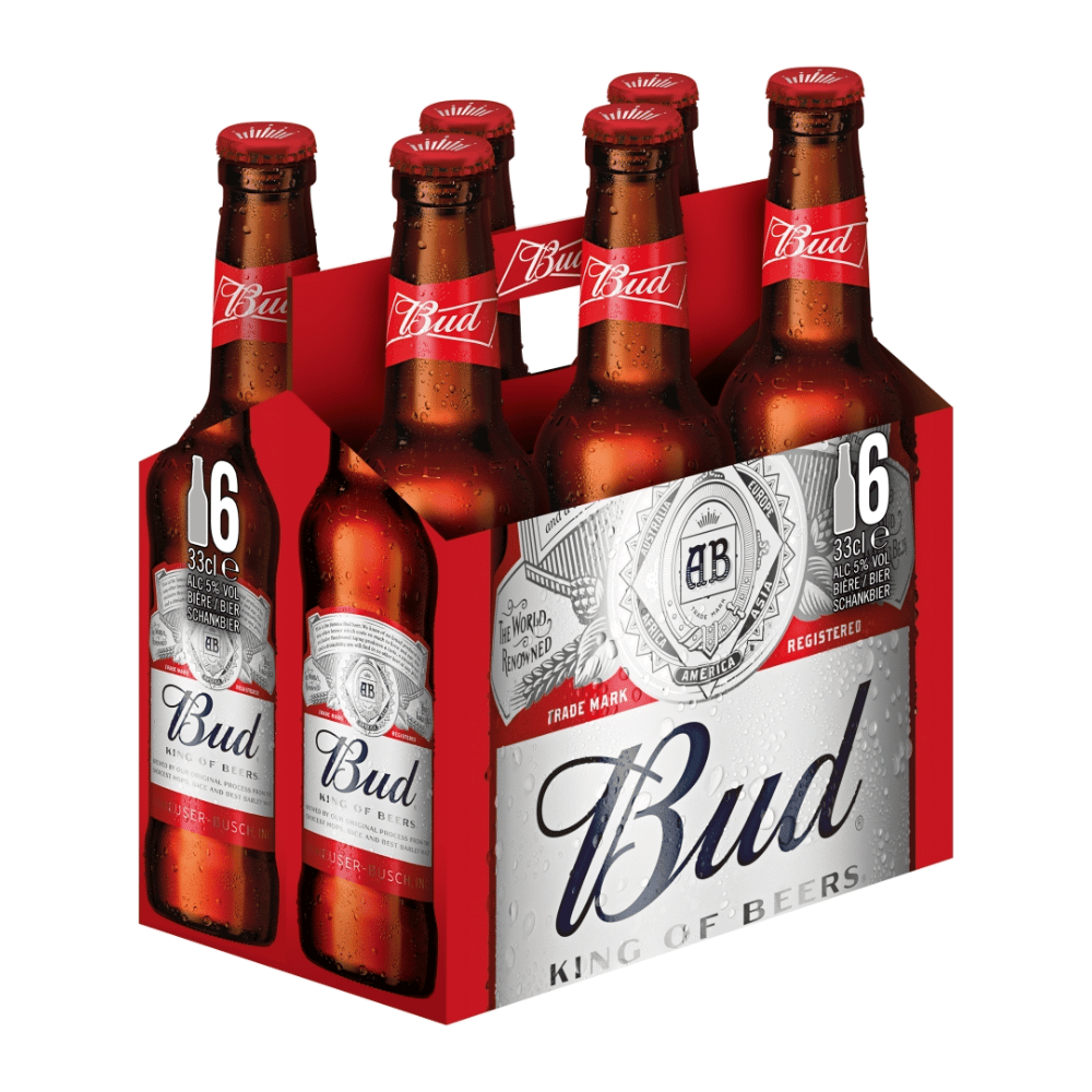 Piwo Bud 5% 6 x 330 ml