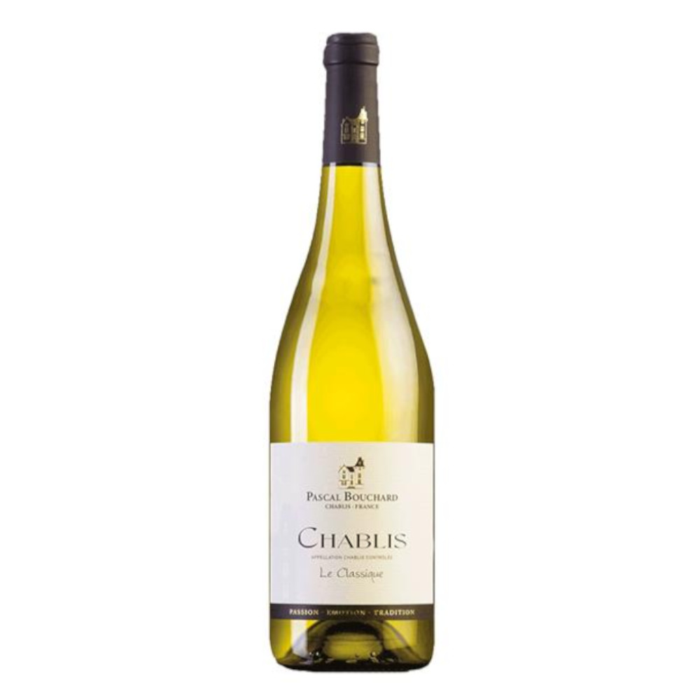 Wino Chablis Pascal Bouchard 12,5% białe wytrawne 750 ml