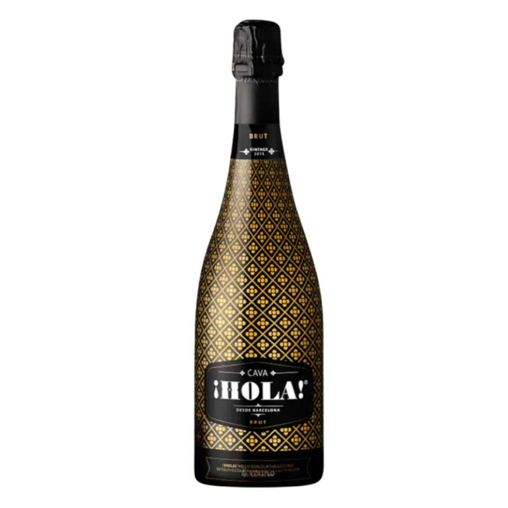 Wino Musujące Hola Cava Brut Eco 11,5% białe wytrawne 750 ml