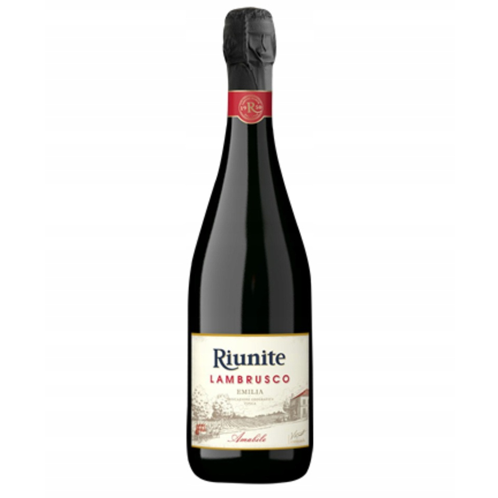 Wino Dell`Emilia Lambrusco 7,5% czerwone półsłodkie 750 ml