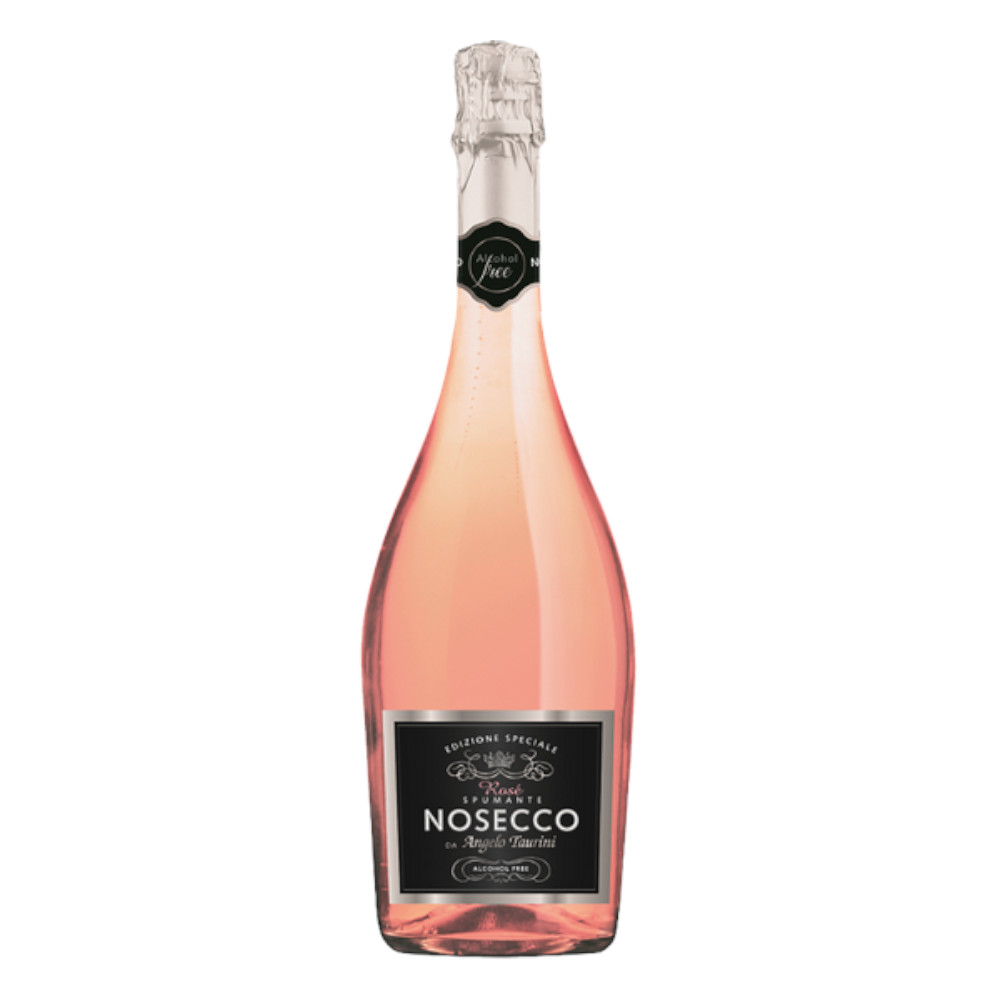 Wino Musujące Nozeco Rose 0% różowe słodkie 750 ml
