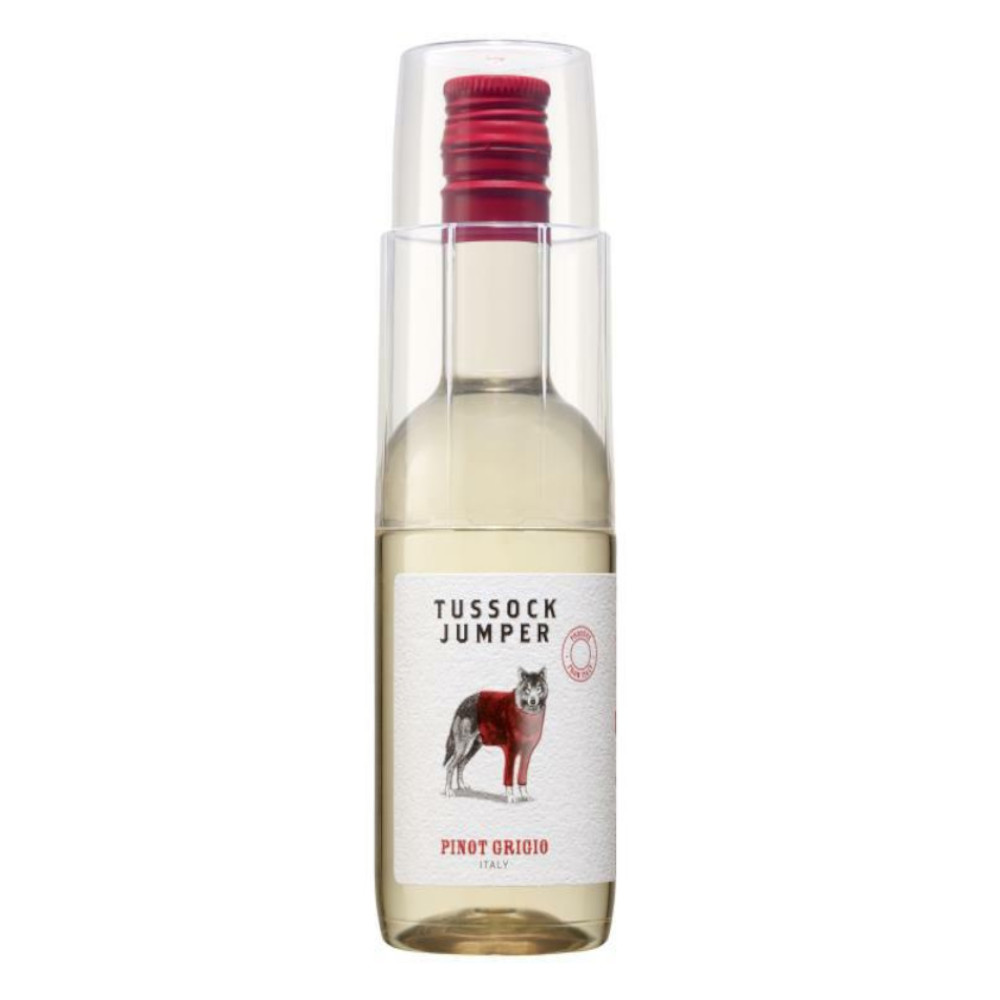 Wino Tussock Jumper Pinot Grigio 12% białe wytrawne 187 ml