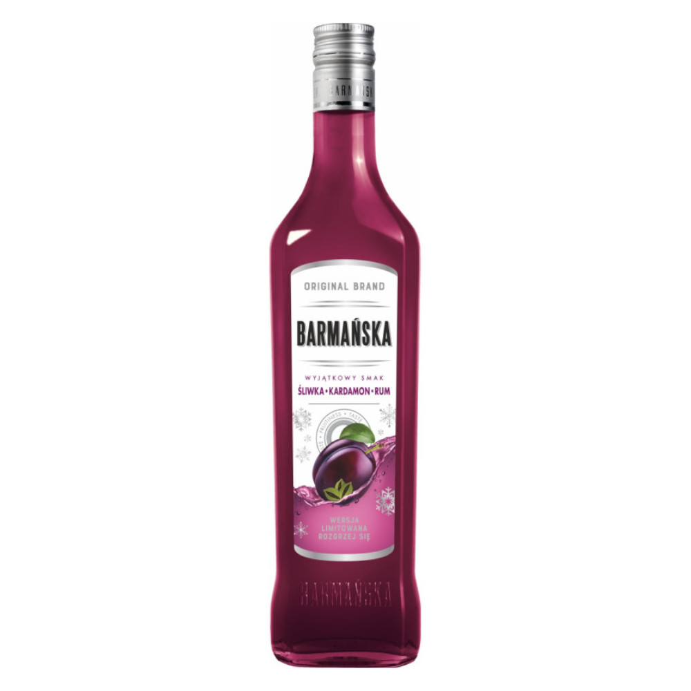 Likier Barmańska Śliwka Kardamon Rum  21% 500 ml