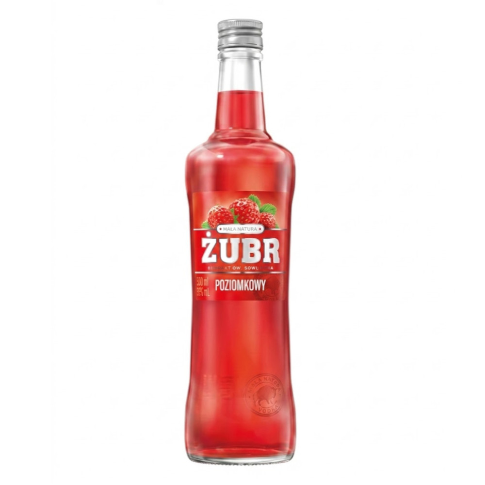 Wódka Żubr Poziomkowy 19% 500 ml