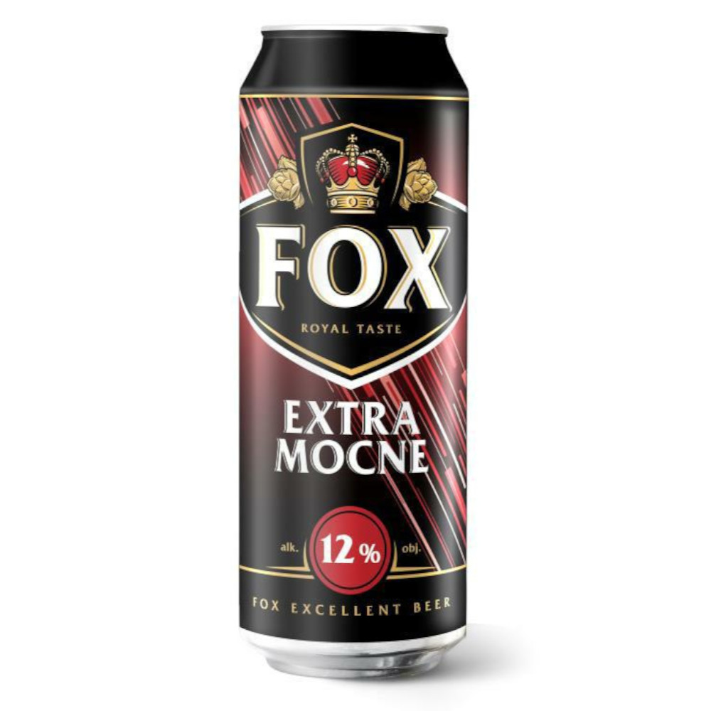 Piwo Fox Extra Mocne 12% 500 ml Puszka DRS