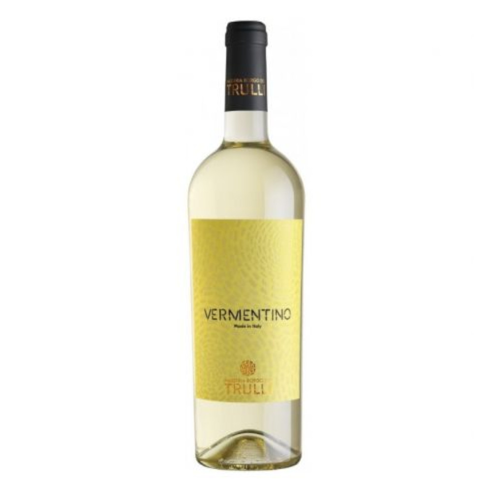 Wino Borgo dei Trulli Vementino 13,5% białe wytrawne 750 ml