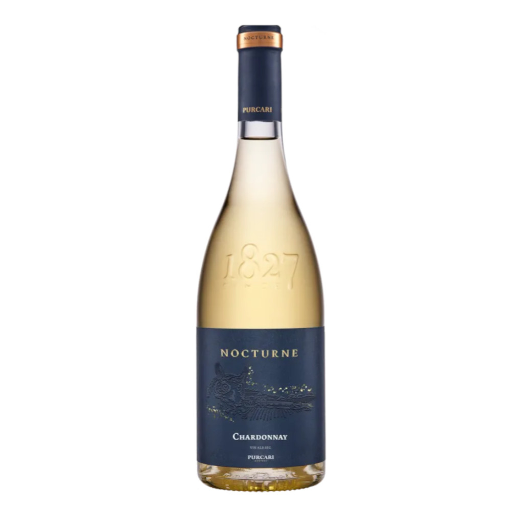 Wino Purcari Nocturne Chardonnay 13,5% białe wytrawne 750 ml