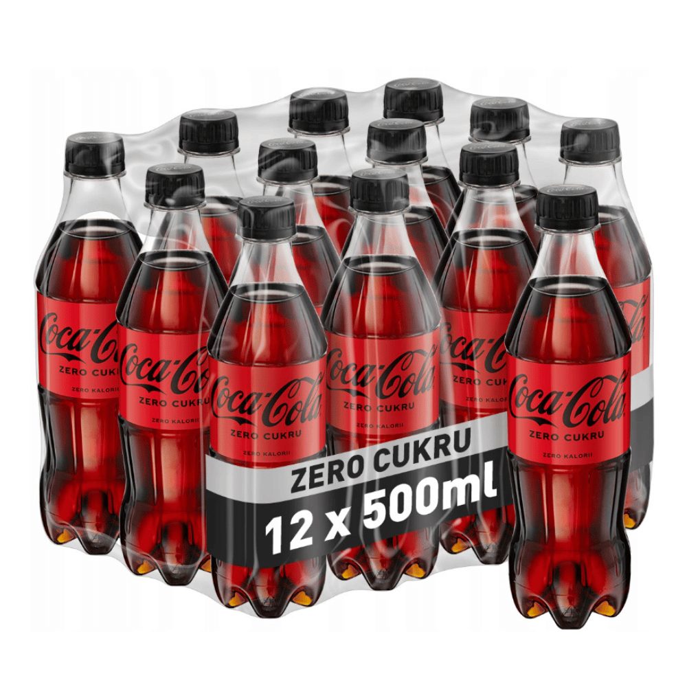 Napój Coca Cola Zero 12 x 500 ml PET DRS