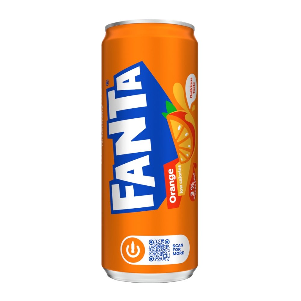 Napój Fanta Orange 330 ml Puszka DRS