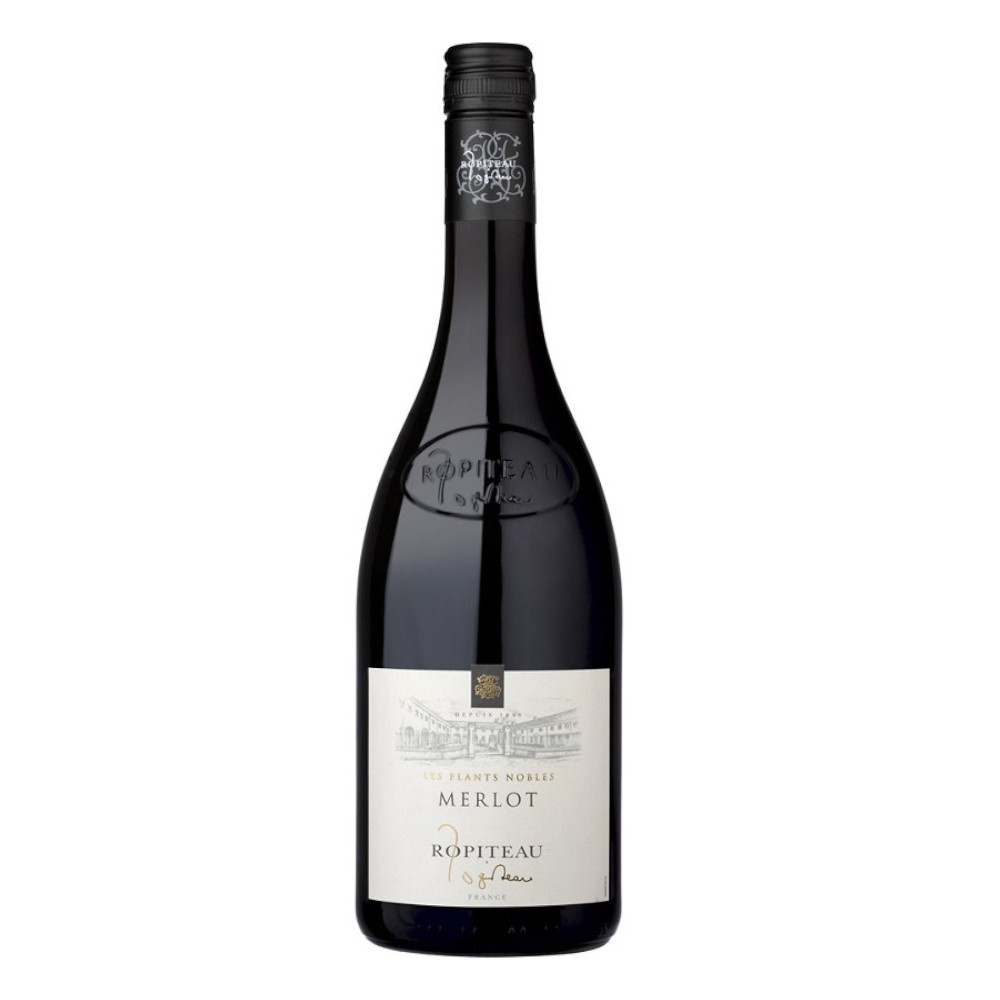 Wino Ropiteau Merlot 13% czerwone wytrawne 750 ml