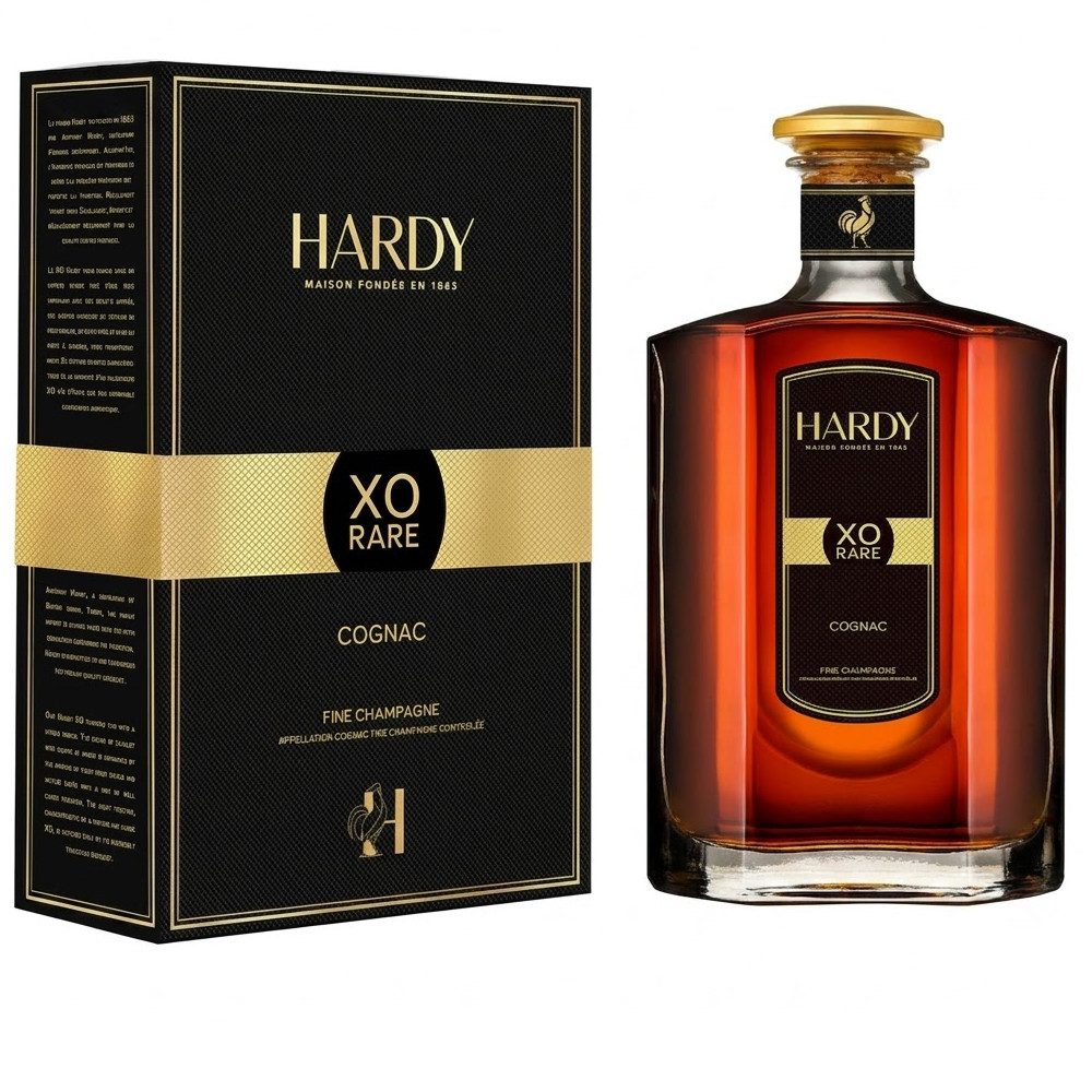Koniak Hardy Cognac XO Rare Decanter 40% 700 ml kartonik