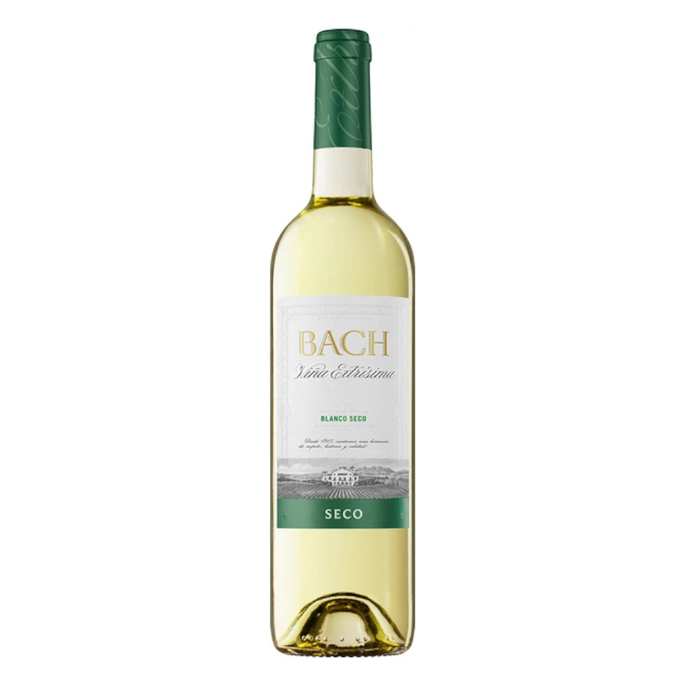 Wino Bach Extrisimo Seco Blanco 12% białe wytrawne 750 ml