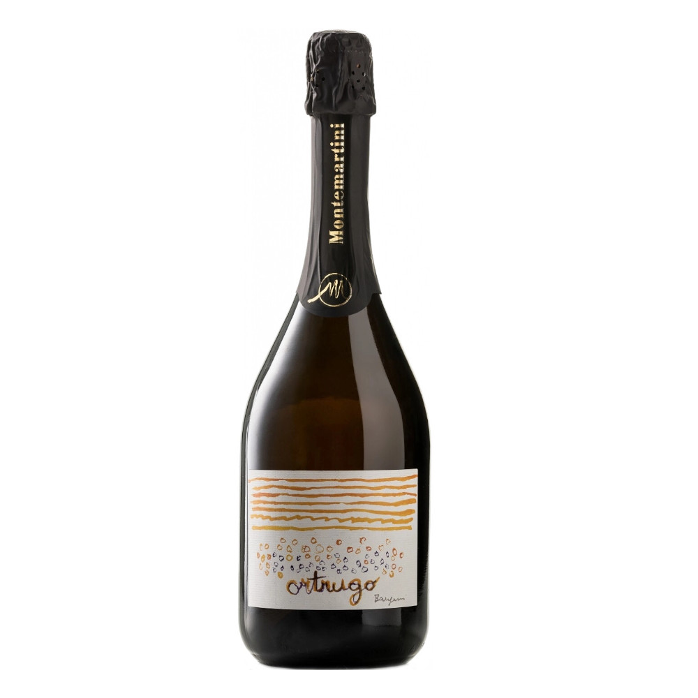 Wino Musujące Montemartini Ortrugo Spumante Brut 11,5% białe wytrawne 750 ml
