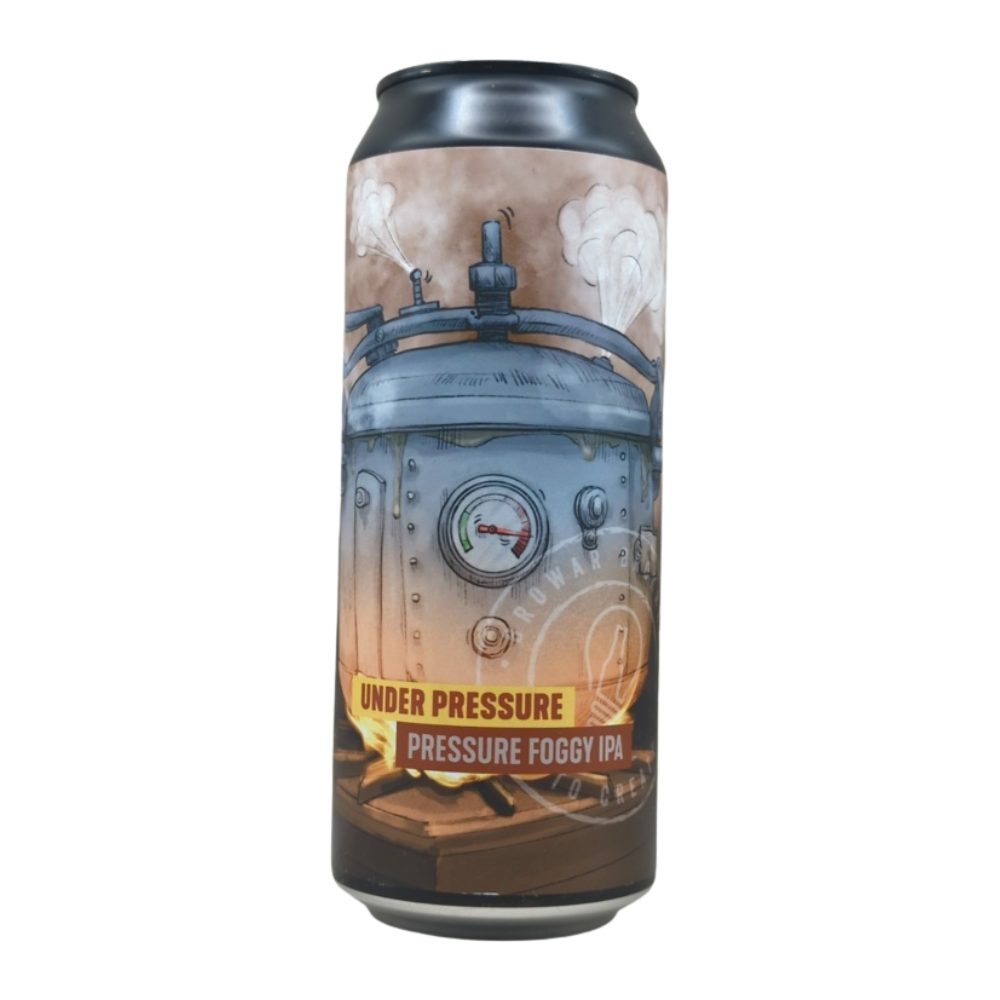 Piwo Brokreacja Under Pressure Foggy IPA 6,7% 500 ml Puszka