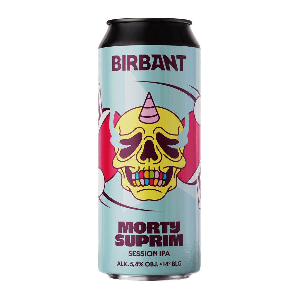 Piwo Birbant Morty Suprim Session IPA 5,4% 500 ml DRS