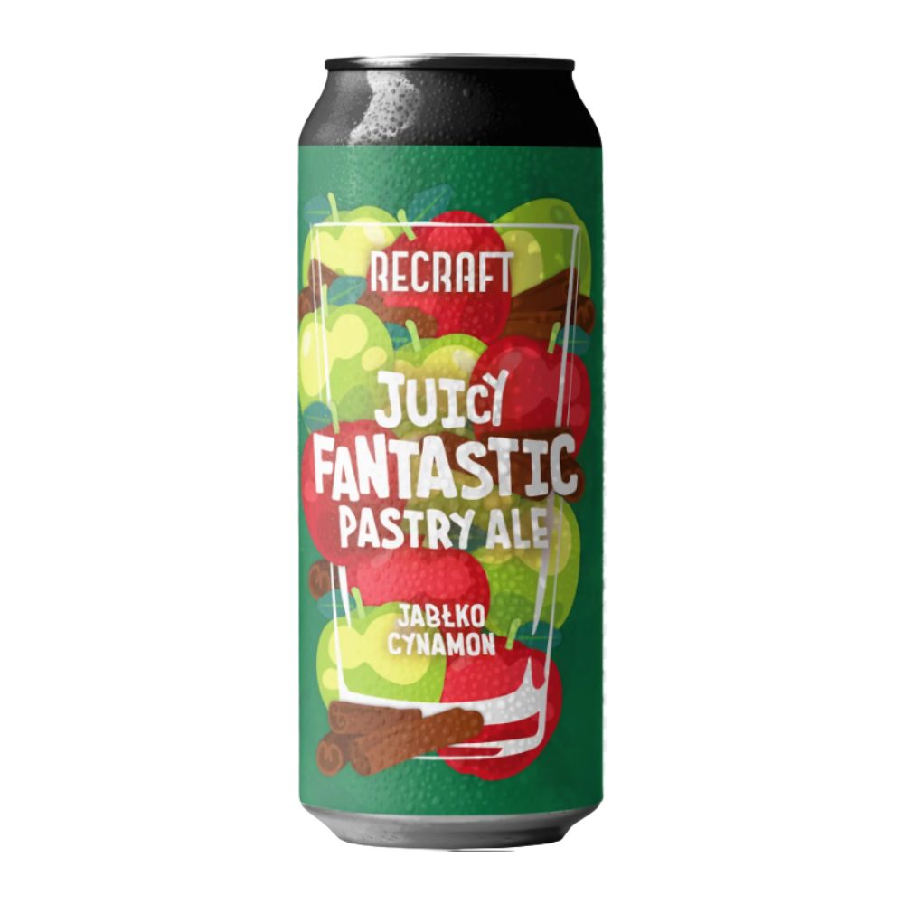 Piwo Recraft Juicy Fantastic Jabłko Cynamon Pastry Ale  7,4% 500 ml