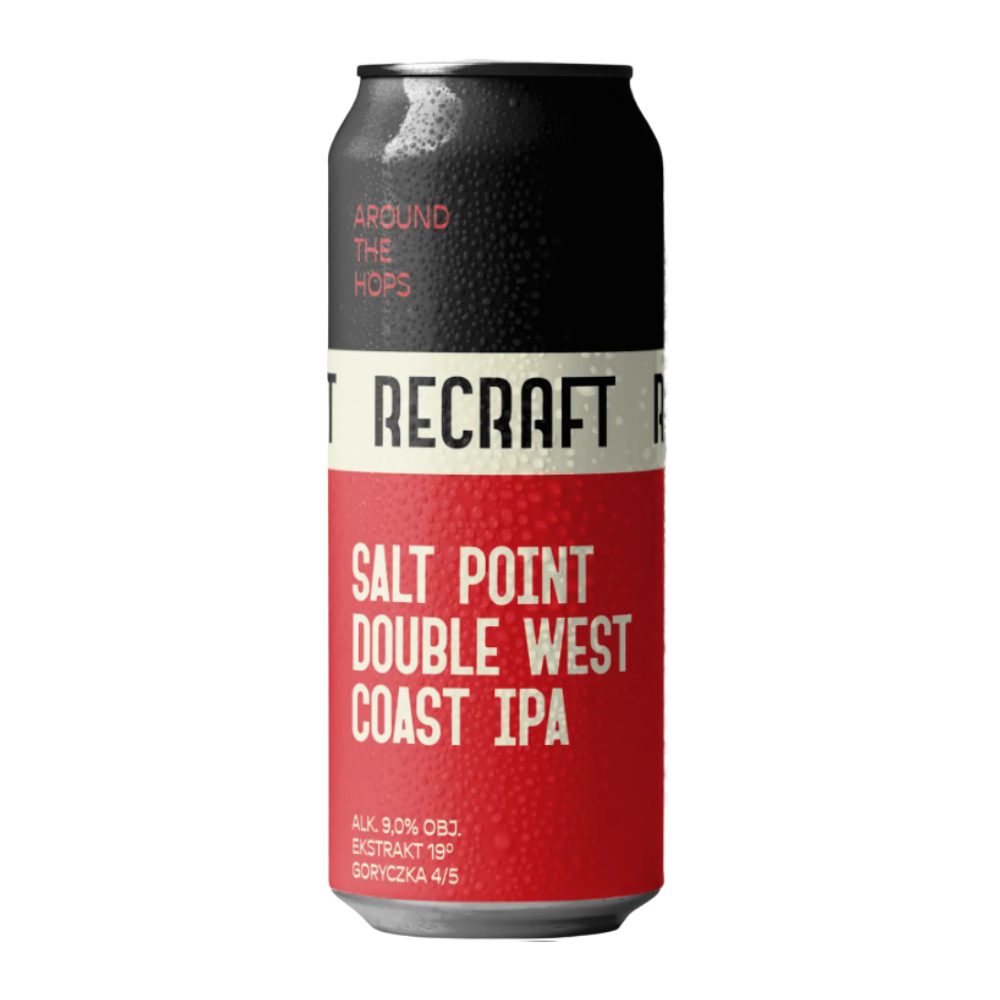 Piwo Recraft Salt Point Double West Coast IPA 9% 500 ml puszka