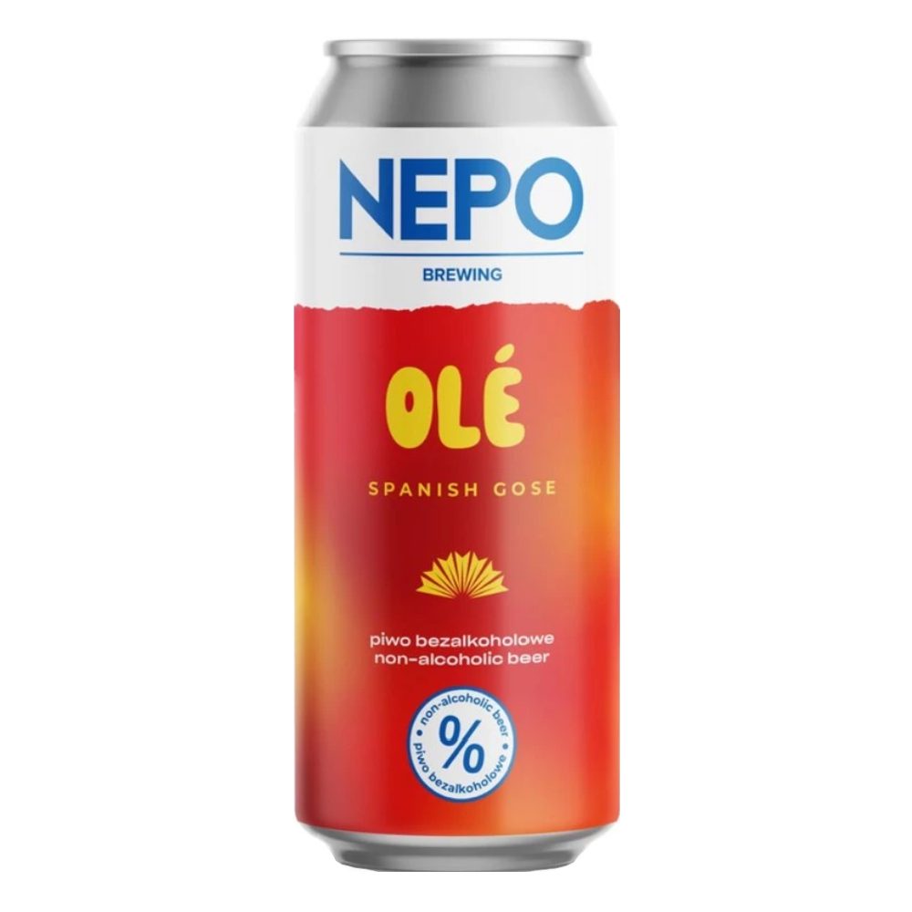 Piwo Nepomucen OLE Non Alcoholic Spanish Gose 0,5% 500 ml Puszka DRS