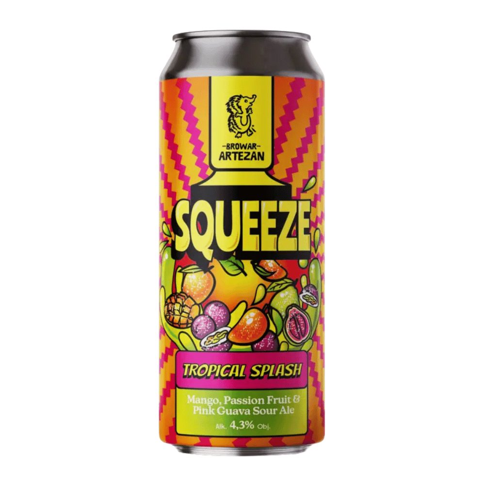 Piwo Artezan Squeeze Tropical Splash Sour Ale 4,3% 500 ml puszka