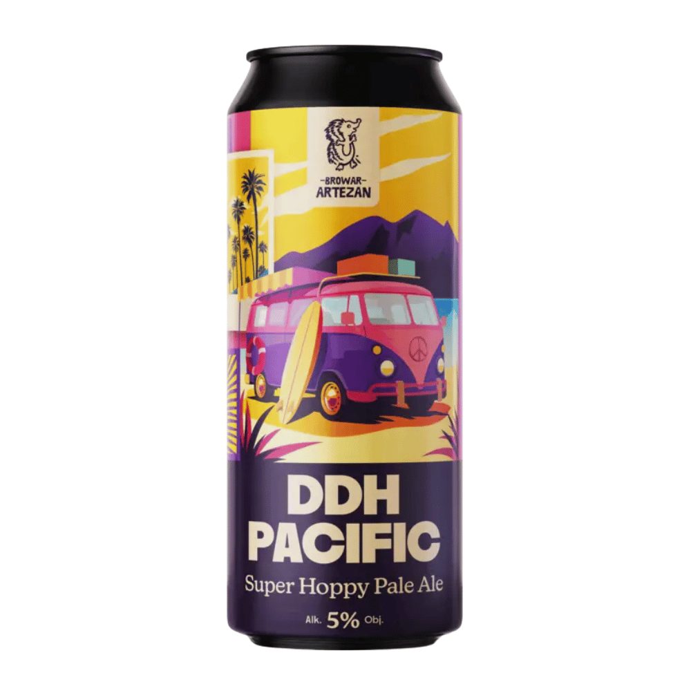 Piwo Artezan DDH Pacific Super Hoppy Pale Ale 5% 500 ml puszka
