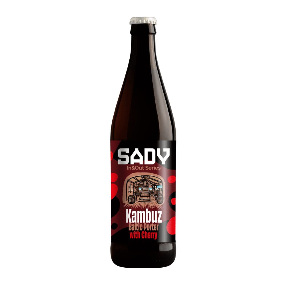 Piwo Sady Kambuz Porter Bałtycki 8,8% 500 ml