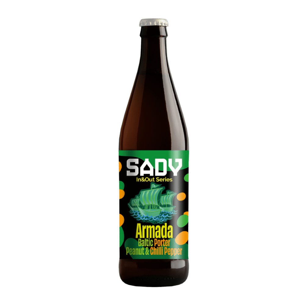 Piwo Sady Armada Peanut & Chilli Pepper Baltic Porter 9% 500 ml