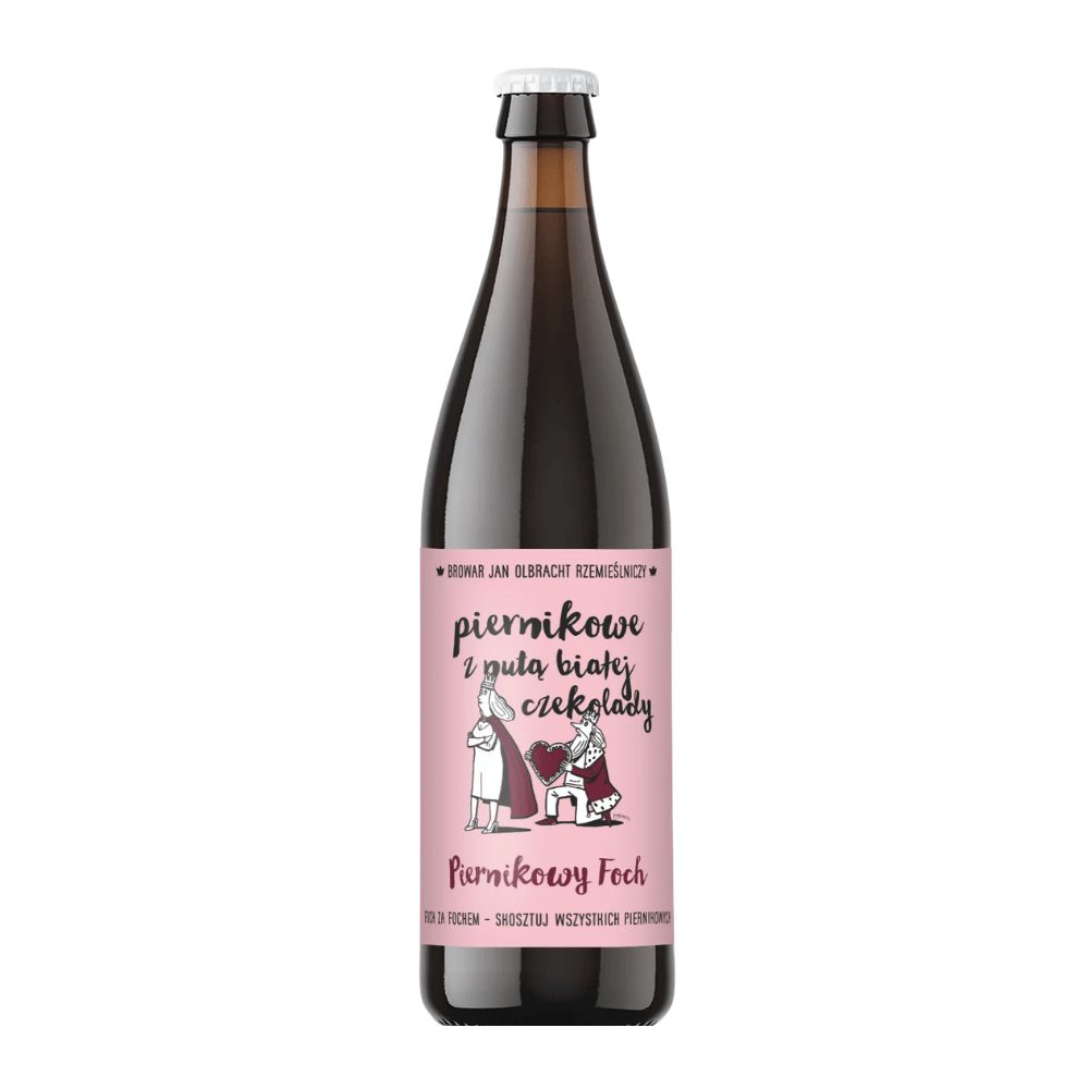 Piwo Jan Olbracht Piernikowy Foch Biała Czekolada 5,6% 500 ml