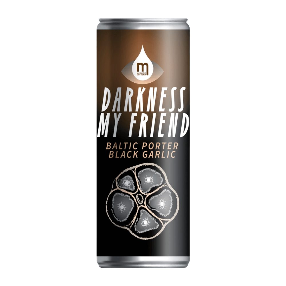 Piwo Maryensztadt Darkness My Friend Baltic Porter Black Garlic 8,2% 330 ml Puszka DRS