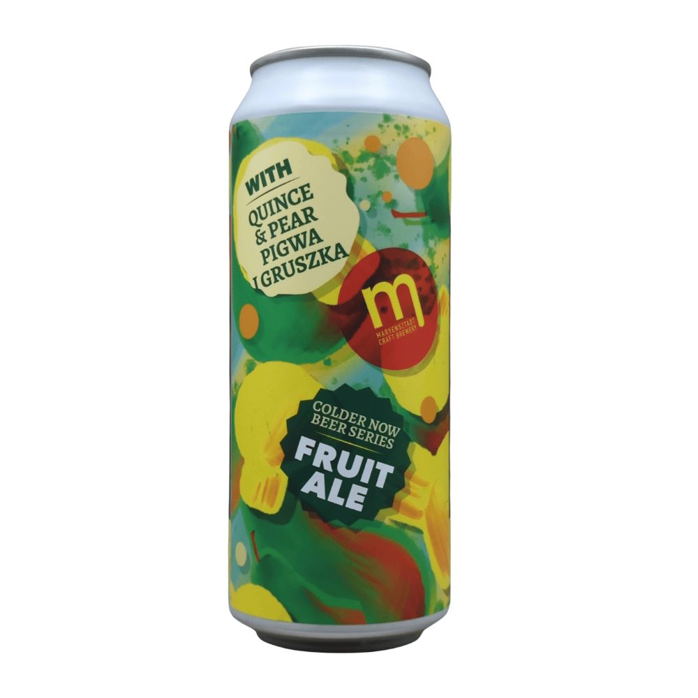 Piwo Maryensztadt Colder Now Pigwa i Gruszka Fruit ALE 5% 500 ml puszka