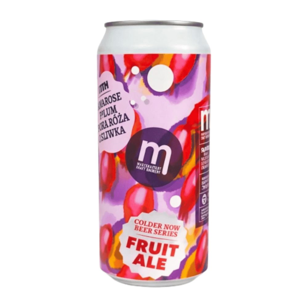 Piwo Maryensztadt Colder Now Dzika Róża i Śliwka Fruit Ale 5% 500 ml puszka