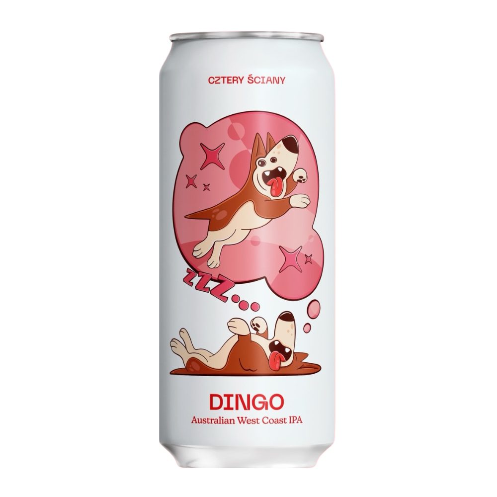 Piwo Browar 	Cztery Ściany Dingo Australian West Coast IPA 6,9% 500 ml puszka DRS