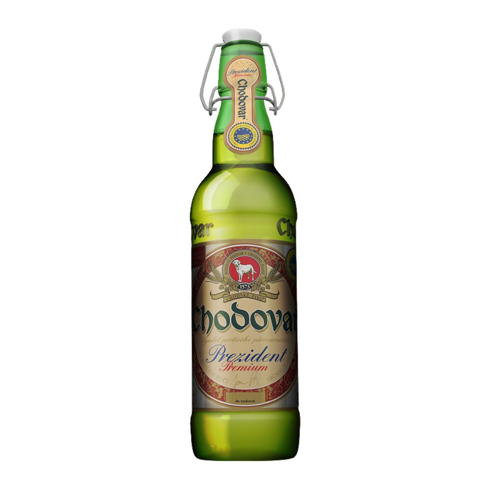 Piwo Chodovar 12 Prezident 5% 500 ml