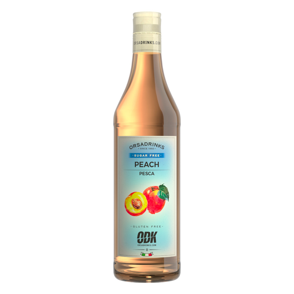Syrop ODK Sugar Free Peach 750 ml