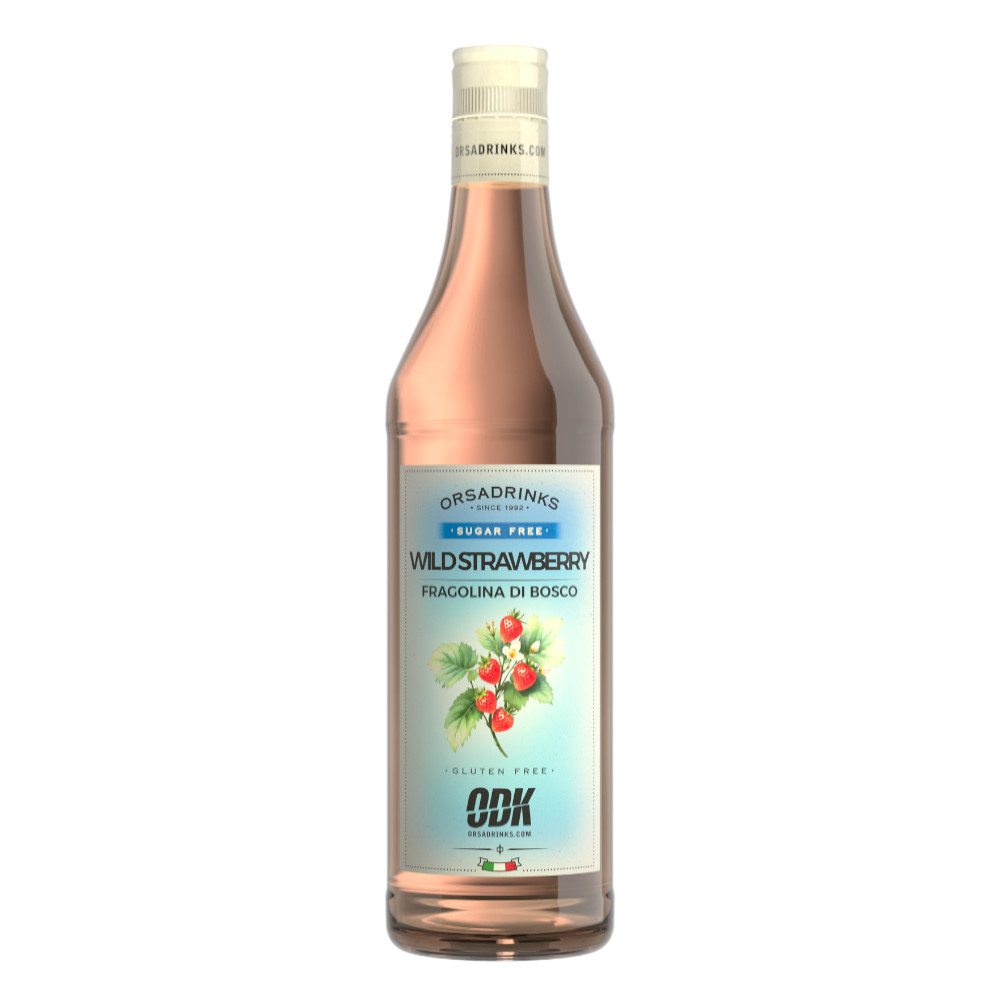Syrop ODK Sugar Free Wild Strawberry 750 ml