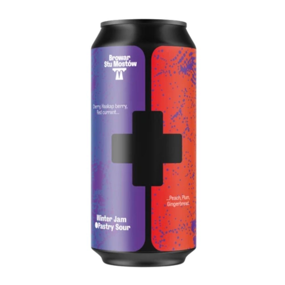 Piwo Stu Mostów Winter Jam 4,3% 440 ml puszka
