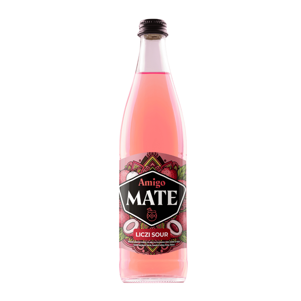 Napój Amigo Mate Liczi Sour 500 ml