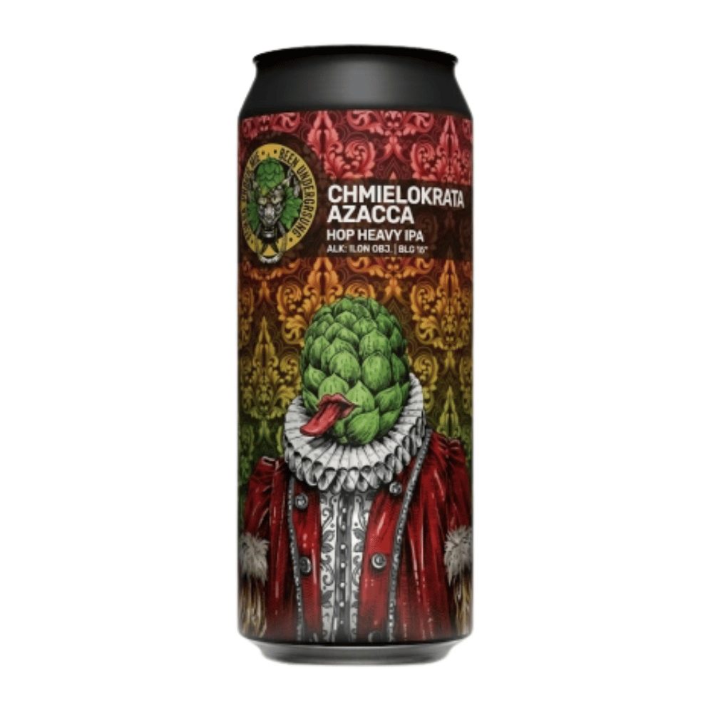 Piwo Piwne Podziemie Chmielokrata Azacca Hop Heavy IPA 6% 500ml puszka