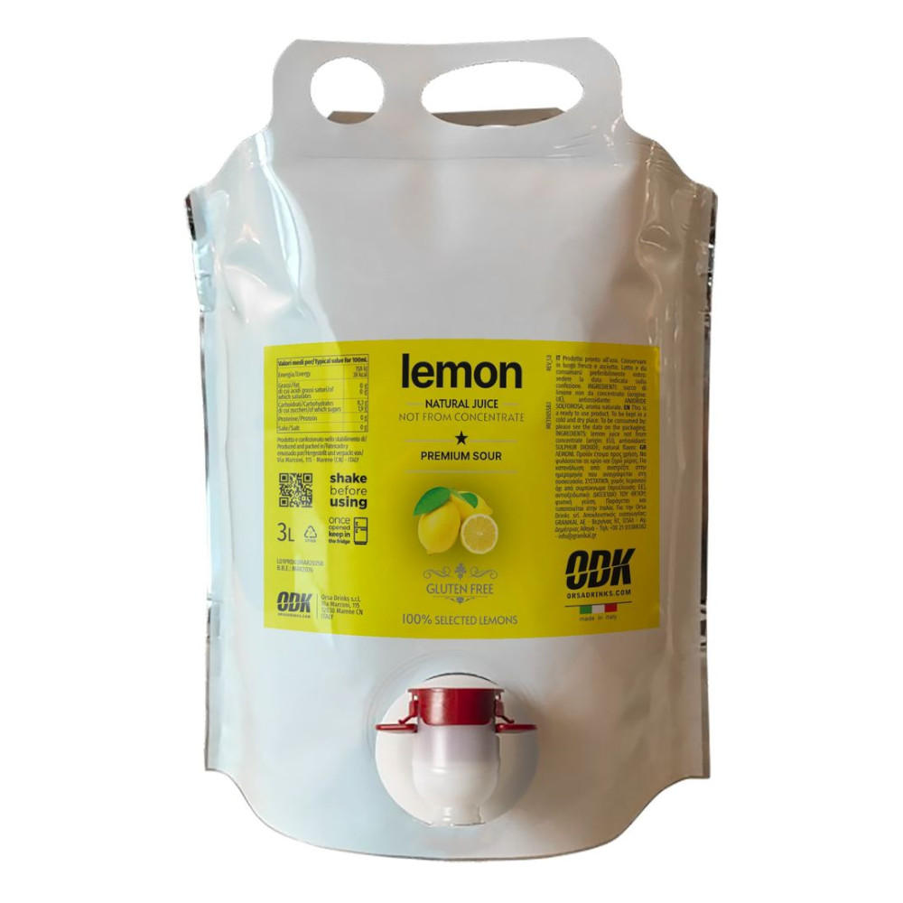 Sok Cytrynowy ODK Lemon 100% Cytryna 3 L