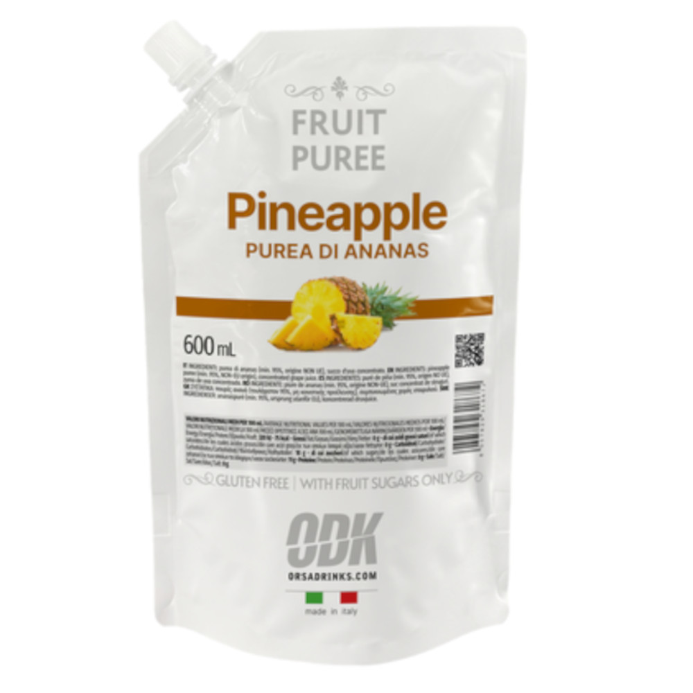 Puree ODK Pineapple 100% naturalne 600 ml