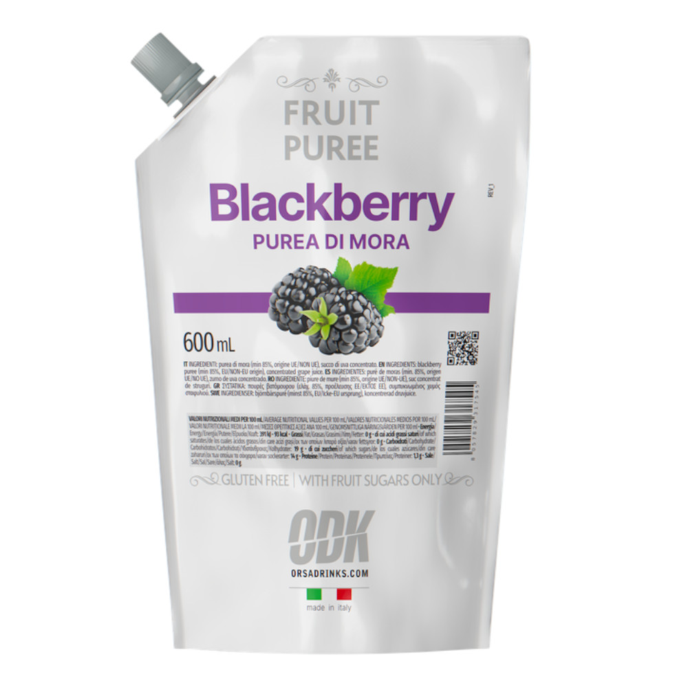Puree ODK Blackberry 100% naturalne 600 ml