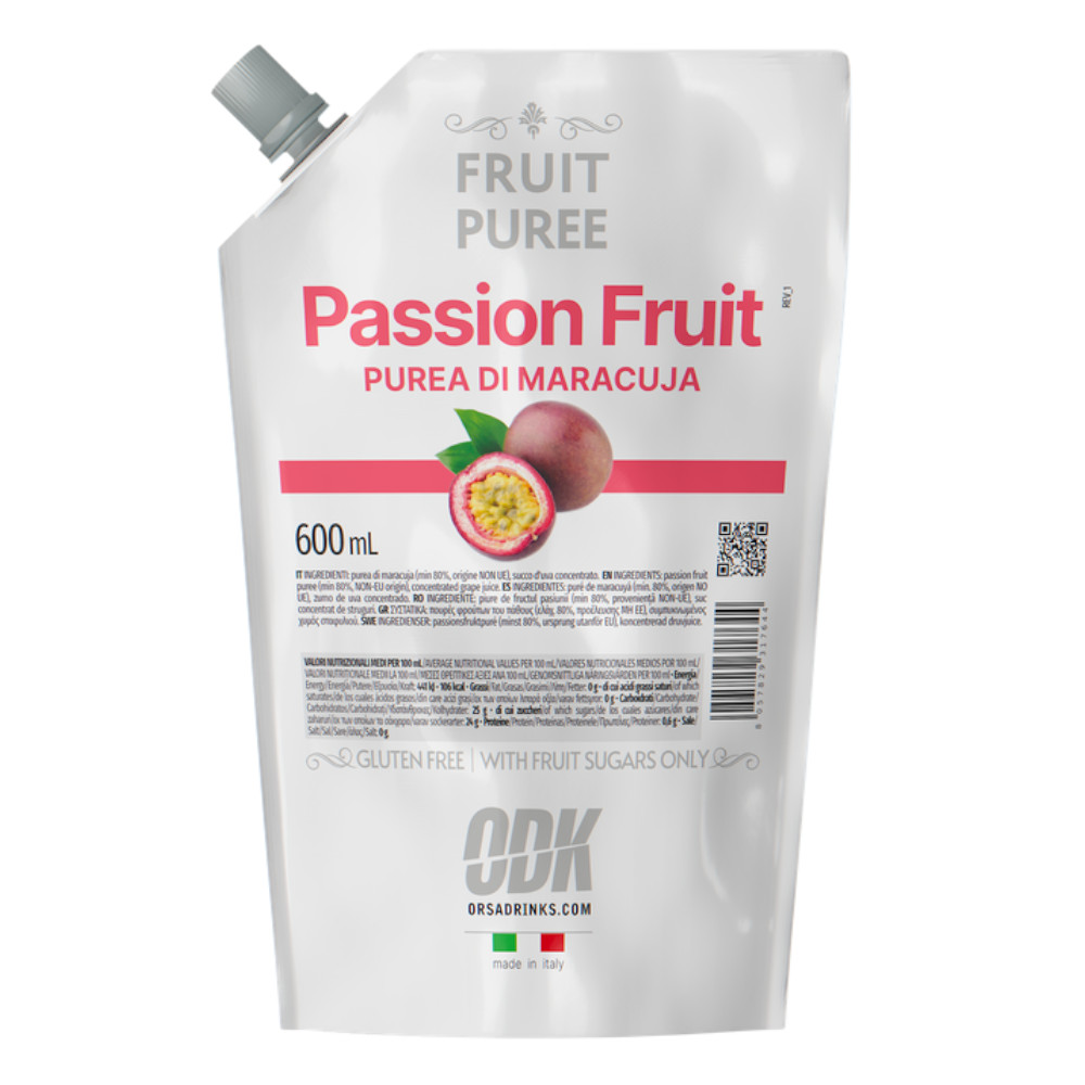 Puree ODK Passion fruit 100% naturalne 600 ml