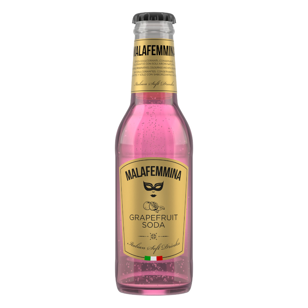 Napój Malafemmina Pink Grapefruit Soda 200 ml