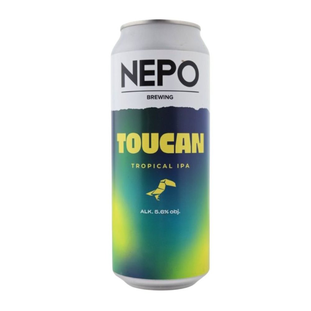 Nepomucen Toucan Tropical IPA 5,6% 500 ml puszka