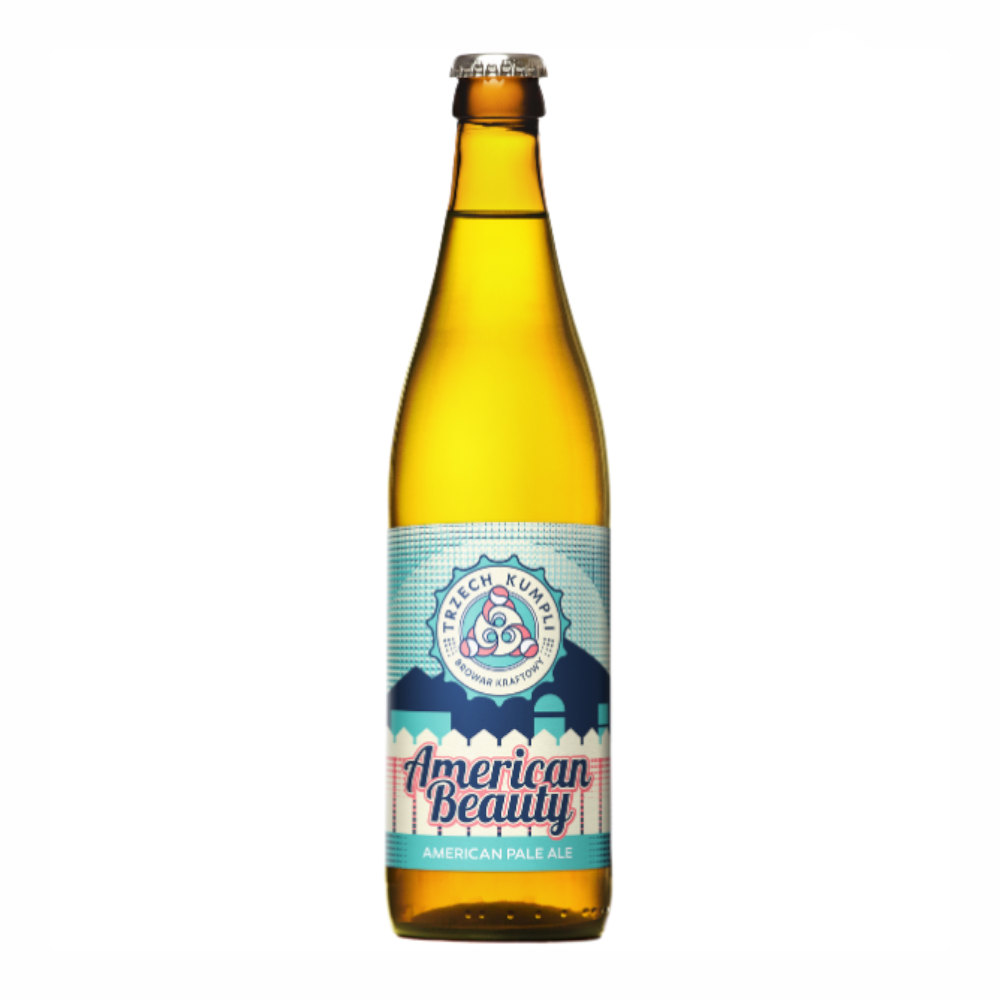 Piwo Trzech Kumpli American Beauty 5% 500 ml